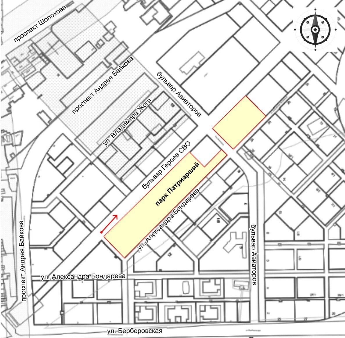В Ростове парк на месте старого аэропорта получил название «Патриарший» - фото 1