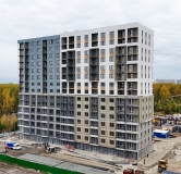 Ход строительства дома 1 в ЖК Дабл-Дабл -