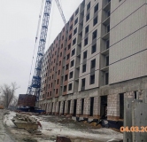 Ход строительства дома позиция 6 в ЖК Ленинградский квартал -