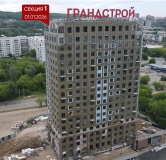 Ход строительства дома 1 в ЖК Бродский -