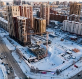 Ход строительства дома 1.1 в ЖК LEMONT -