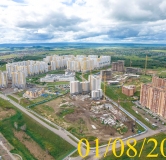 Ход строительства дома № 13 в Микрорайон Нанжуль-Солнечный -