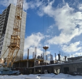 Ход строительства дома № 2з, поз.19, 3 этап в ЖК Боровое -