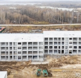 Ход строительства дома № 11 (ГП-5), этап 11 в ЖК Скандиа. Квартал у озера -