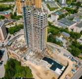 Ход строительства дома секция 2, 2.1 в ЖК Пульсар -