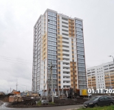 Ход строительства дома 45 в ЖК Высота 45 -