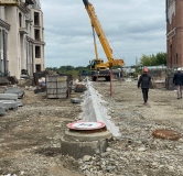 Ход строительства дома 1, секция 2 в ЖК Corso Residence -